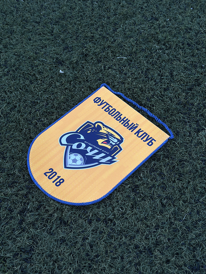 Вымпел сезона 24/25 оранжево-синий 