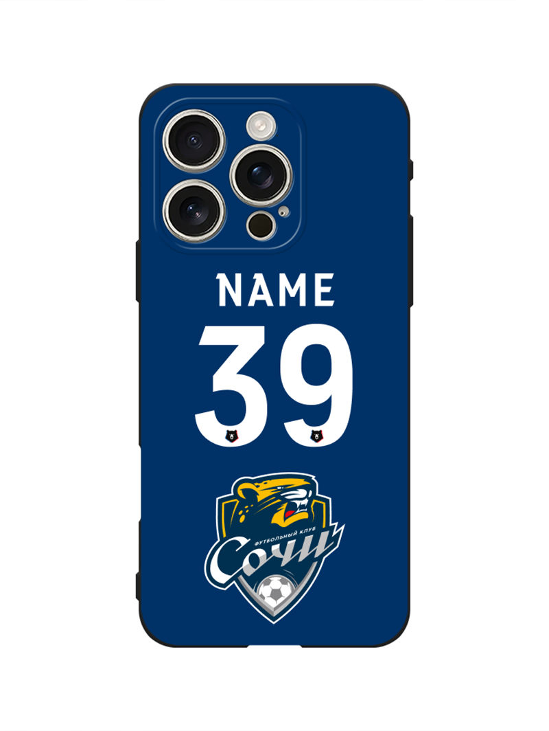 Чехол индивидуальный темно-синий IPhone 11-17 PRO/PRO MAX