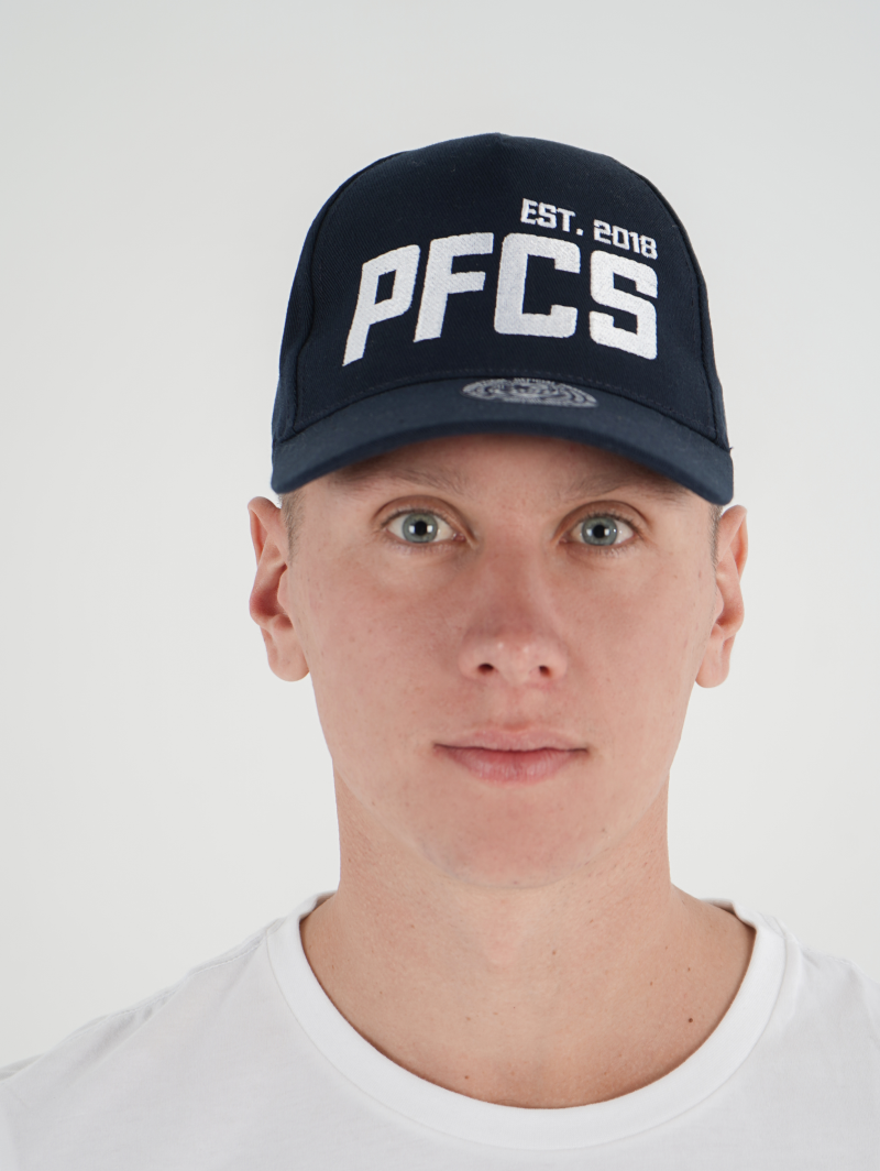 Бейсболка темно-синяя