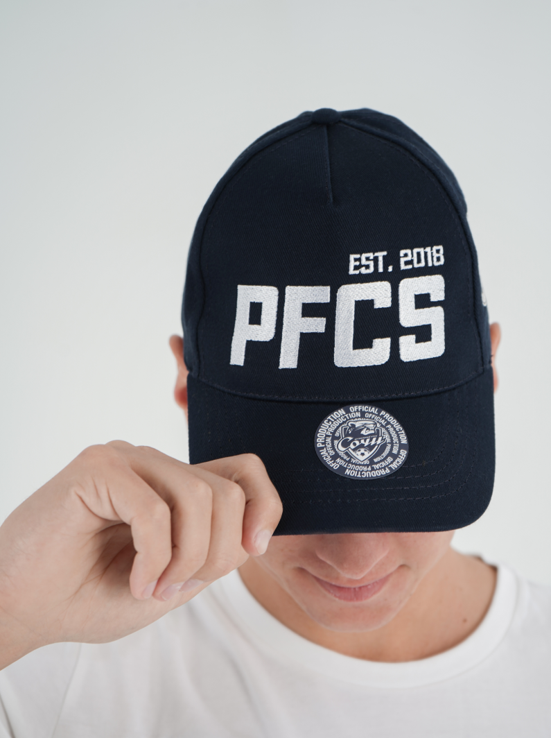 Бейсболка темно-синяя