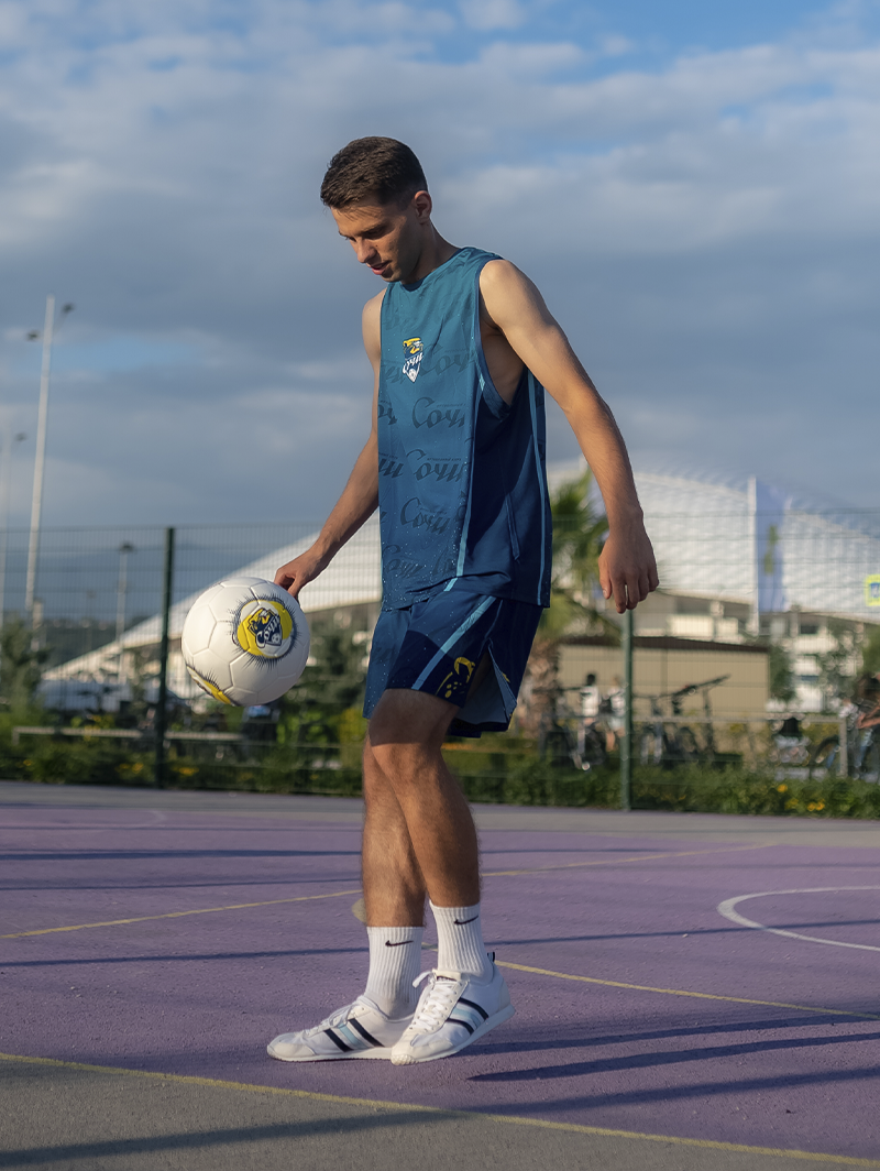 Майка пляжная изумрудная