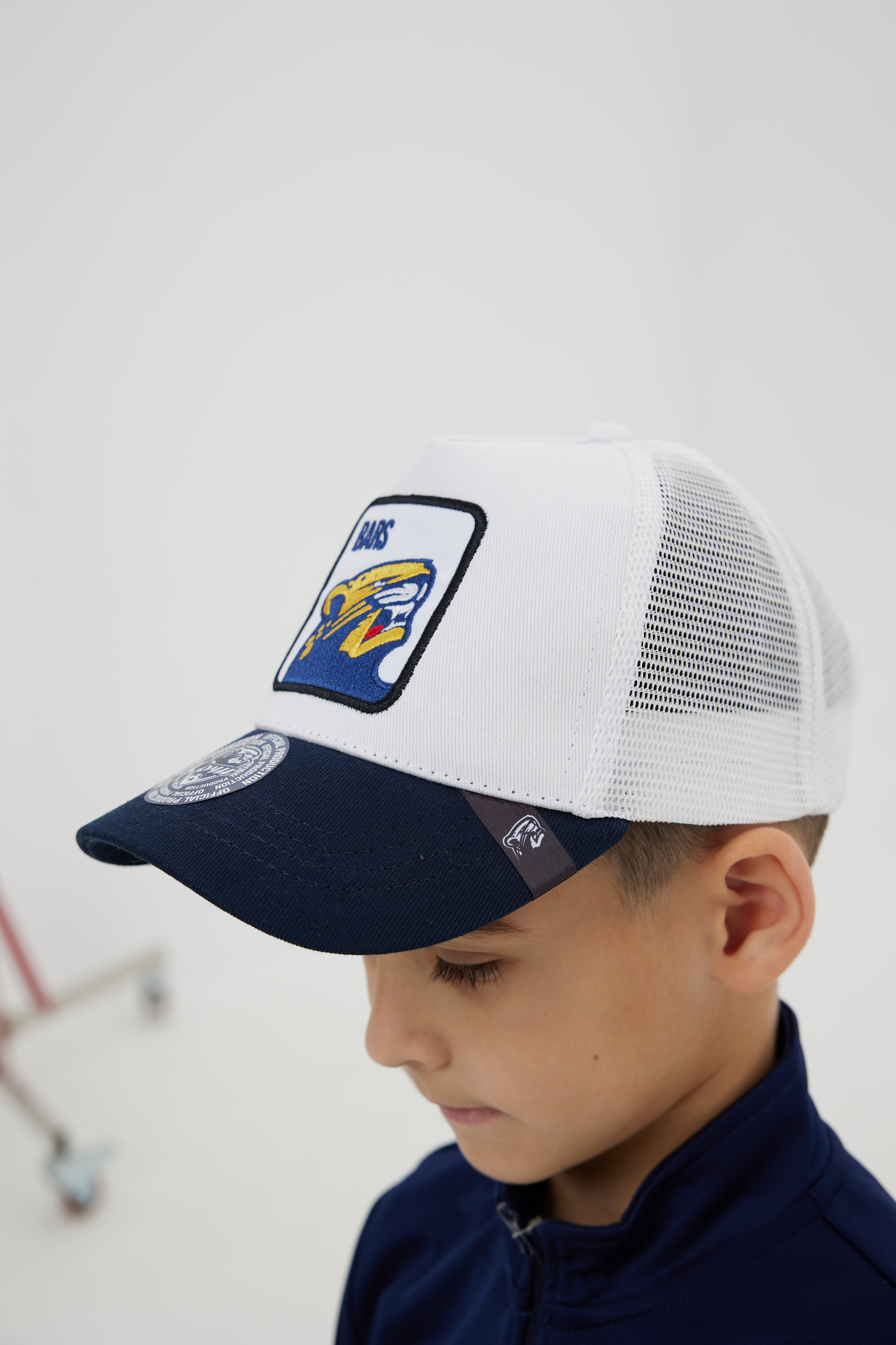  Бейсболка "Барс" белая