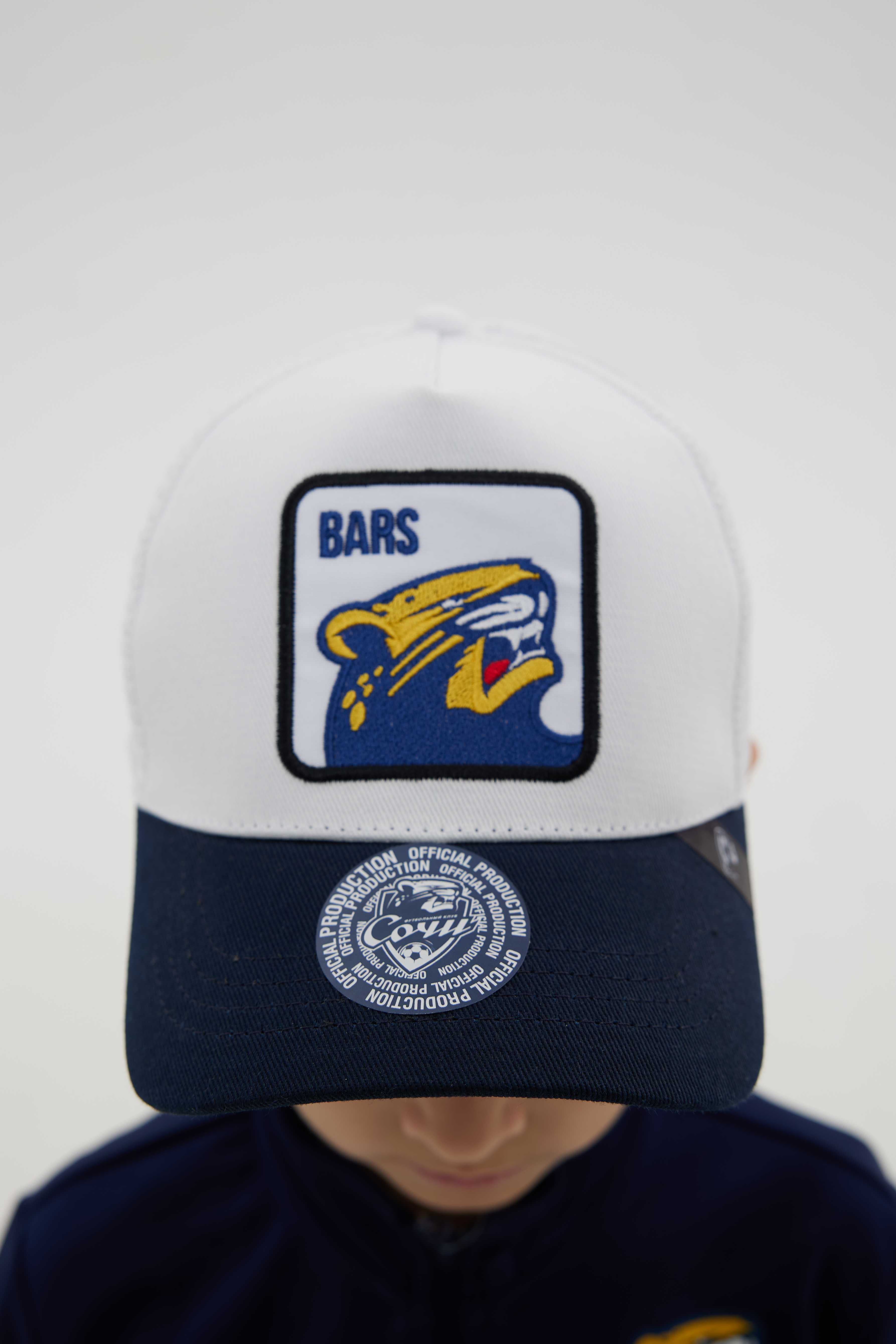  Бейсболка "Барс" белая