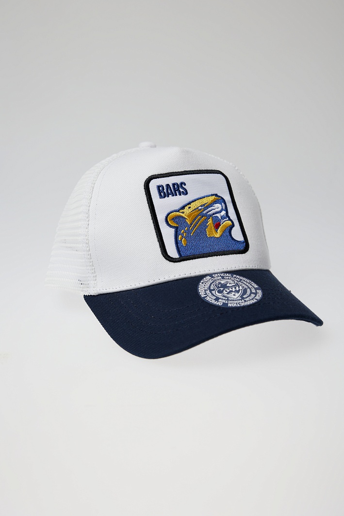 Бейсболка "Барс" белая