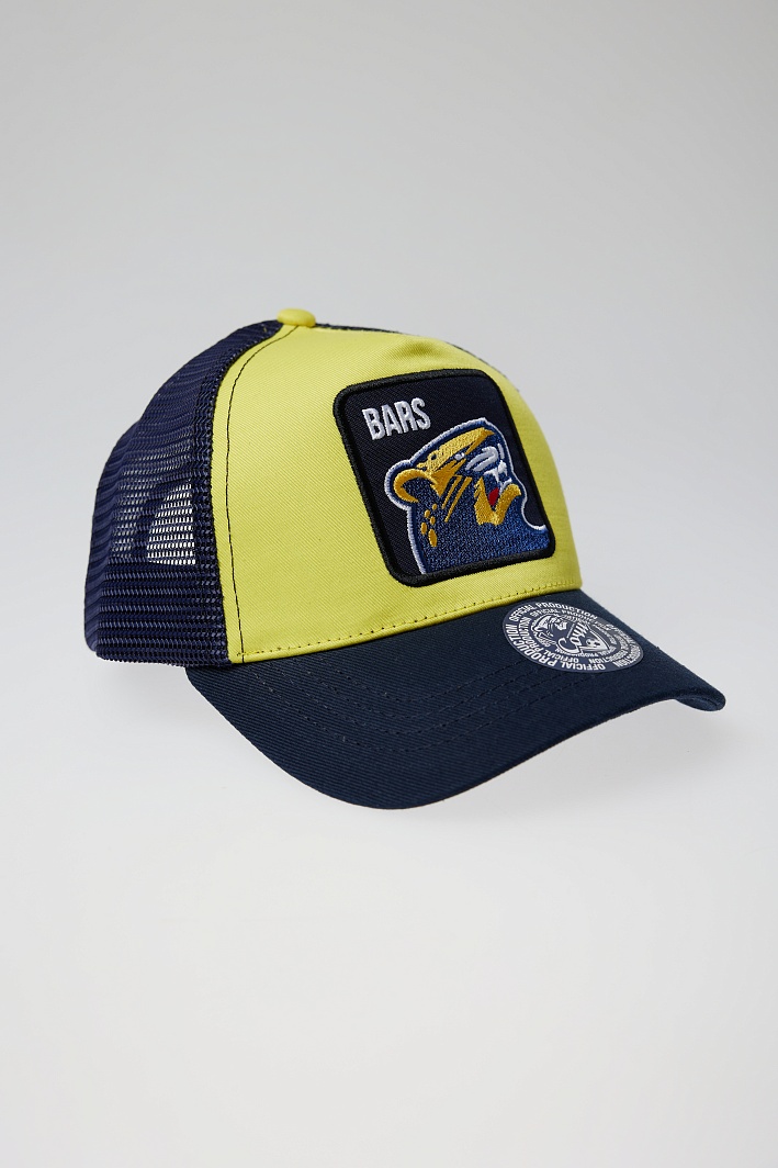 Бейсболка "Барс" желто-синяя Женская