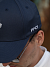 Бейсболка синяя на резинке