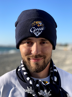 Шапка темно-синяя